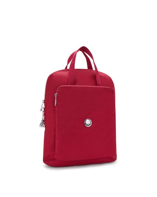 Kipling Red Backpack Kazuki Wine Medium