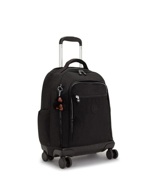 Kipling White Backpack New Zea True Large 100% Polyamide