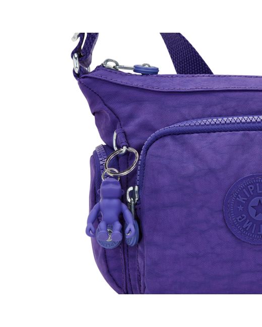 Kipling Purple Crossbody Bag Gabbie Mini Lavender Night Extra Small