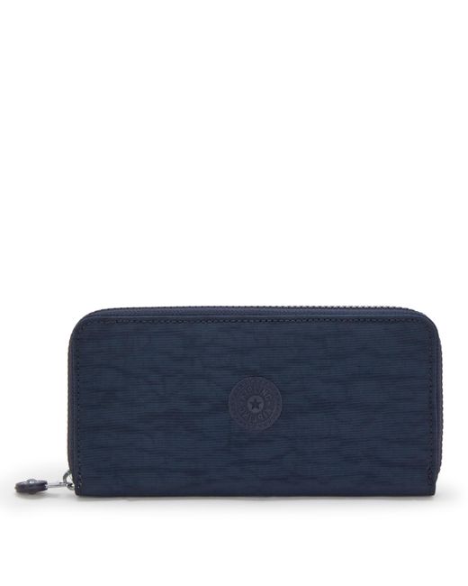 Kipling Blue Wallet & Purses Money World Bleu 2 Large