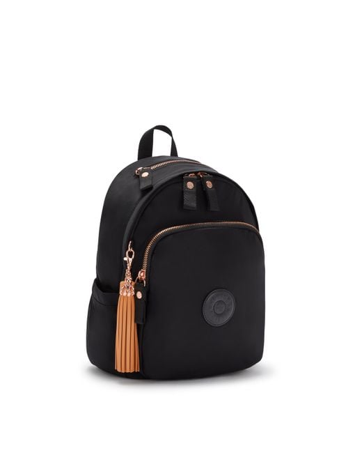 Kipling Brown Backpack Delia Rose Black Medium