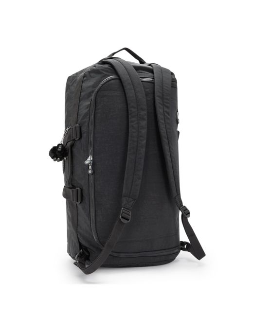 Kipling Gray Weekend Bag Jonis M Noir Medium