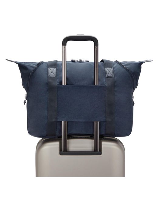 Kipling Blue Art Medium 2 Tote Bag