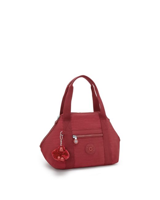 Kipling Red Shoulder Bag Art Mini Resort Pink Small