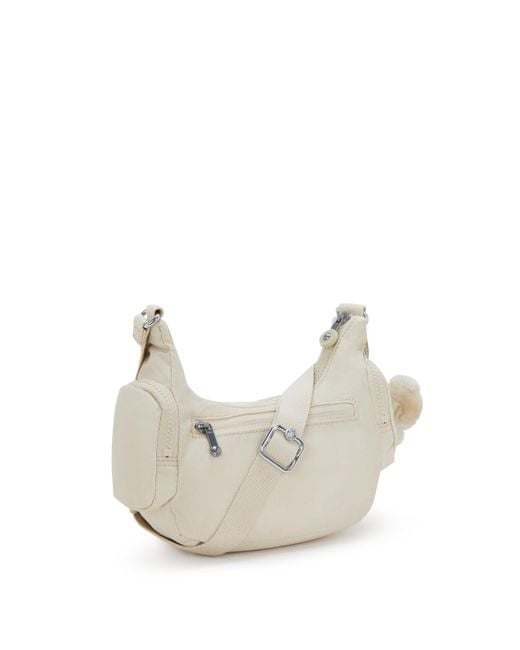 Kipling Natural Crossbody Bag Rikka Mini Signature Embossed Small