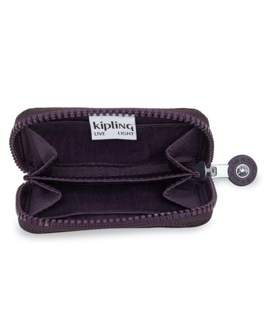 Kipling Purple Wallet & Purses Cash Buddy Ultimate Plum Small