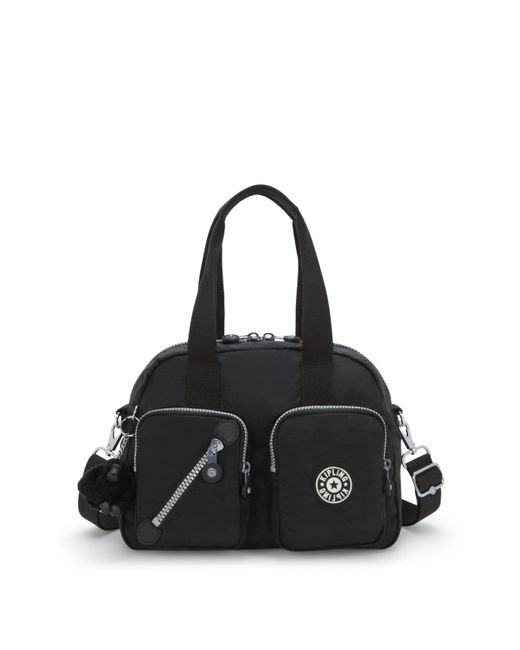 Kipling Black Shoulder Bag Defea Heritage Rapid Medium