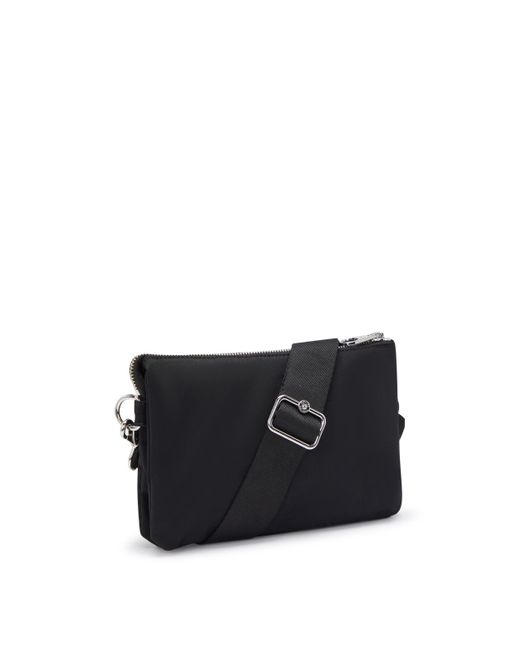 Kipling Black Crossbody Bag Riri Zip Glorious Copper Small