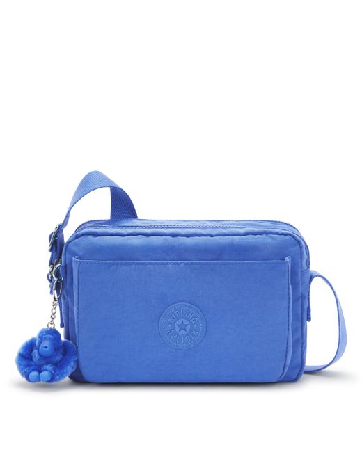 Kipling Blue Crossbody Bag Abanu M Satin Medium