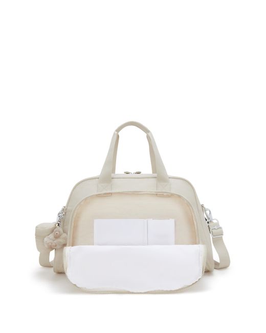 Kipling White Baby Bag Camama Hideaway Large