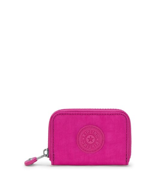 Kipling Pink Wallet & Purses Cash Buddy Glowing Fuchsia Small