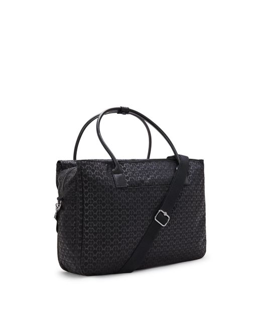 Kipling Blue Laptop Bag Superworker Holiday Waves Large