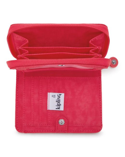 Kipling Pink Wallet & Purses Money Love Shine Medium