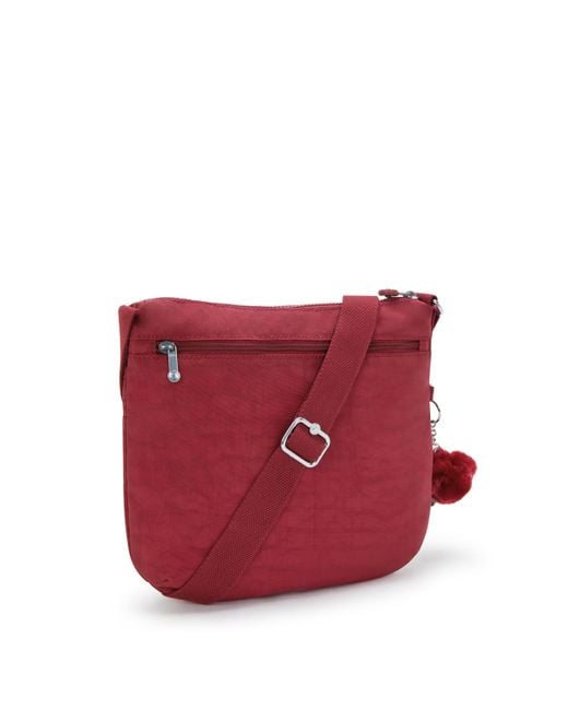 Kipling Red Crossbody Bag Arto Funky Medium