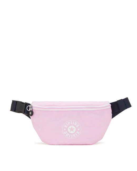Kipling Pink Bum Bag Fresh Lite Blooming Center Small