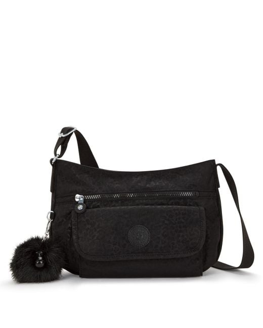 Kipling Black Crossbody Bag Syro U Shimmering Spots Medium