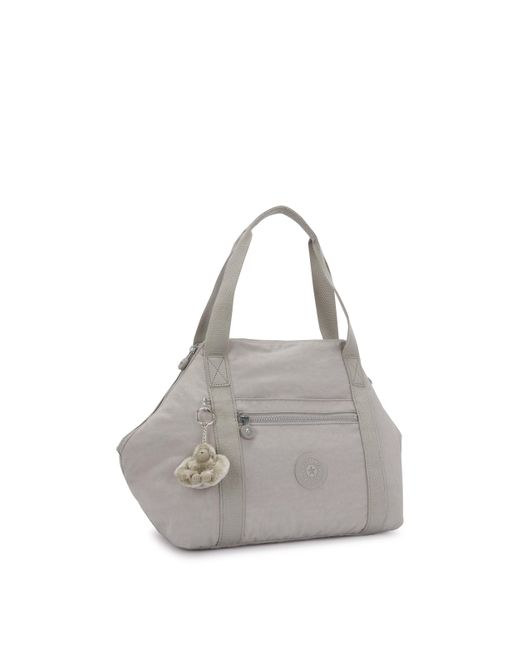 Kipling Green Tote Art Gris Medium 100% Polyamide