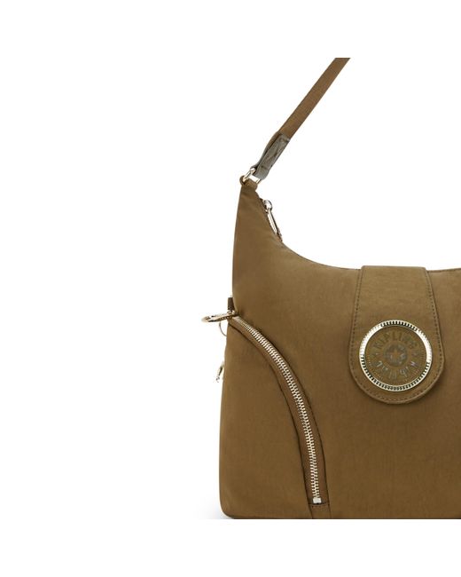 Kipling Brown Shoulder Bag Ilie Dry Laurel Spice Medium