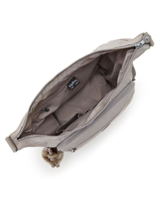 Kipling Gray Crossbody Bag Gabbie Grey Gris Medium