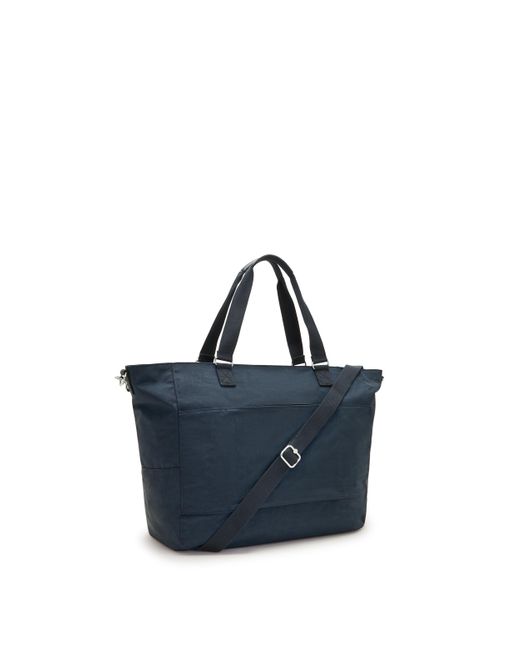 Kipling Blue Weekend Bag Isaac Nocturnal Grey Wb Large