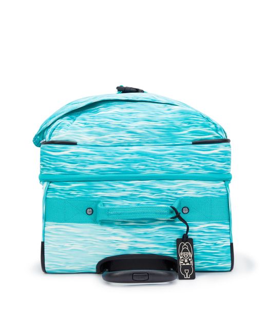 Kipling Blue Spontaneous Small Carry-on Wheeled Luggage