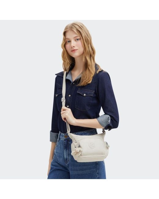 Kipling White Crossbody Bag Gabbie Mini Hideaway Small