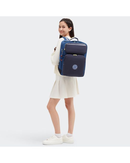 Kipling Backpack Scotty Fantasy Blue Bl Large