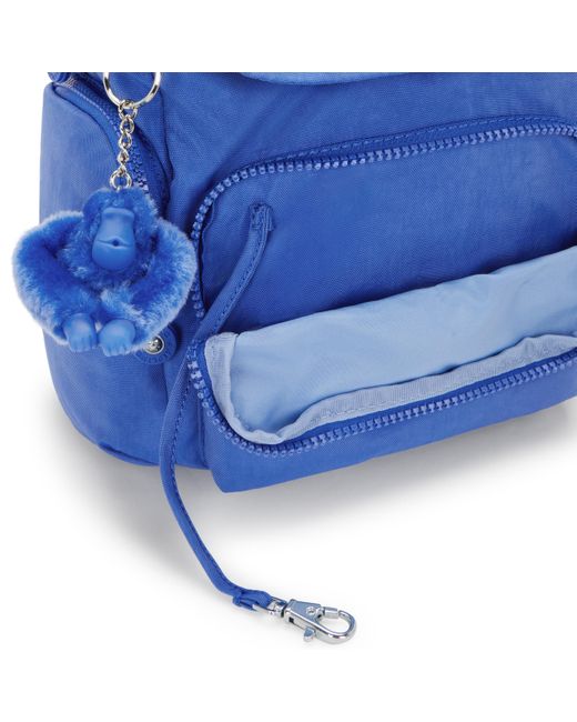Kipling Blue Backpack City Zip Mini Havana Small