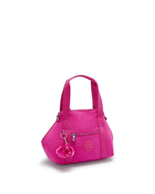 Kipling Pink Shoulder Bag Art Mini Shine Small