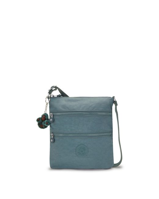 Kipling Blue Crossbody Bag Keiko Light Aloe Tonal Small