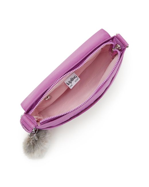 Kipling Purple Shoulder Bag Gipsie Playfull Small