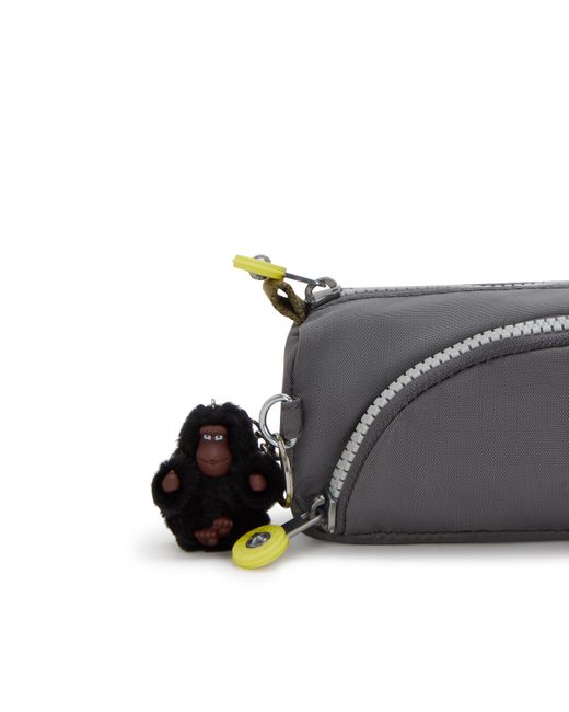 Kipling Gray Pouch Cute Back To Medium 56% Recycled Polyamide, 44% Polyamide