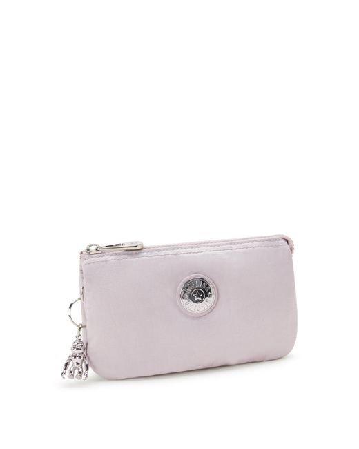 Kipling Purple Pouch Creativity L Gleam Large
