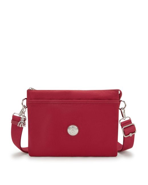 Kipling Red Crossbody Bag Riri L Wine Medium