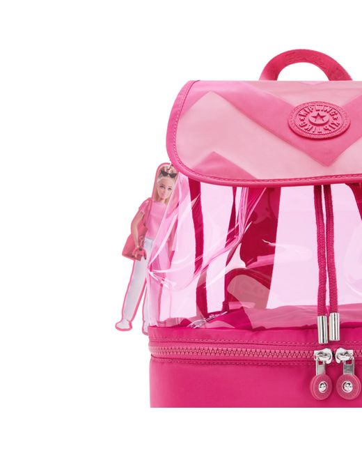 Kipling Pink Backpack Darlee Power P Transpa Medium