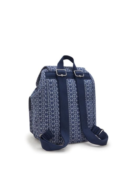 Kipling Blue Backpack Anto S Light Denim Jq Small