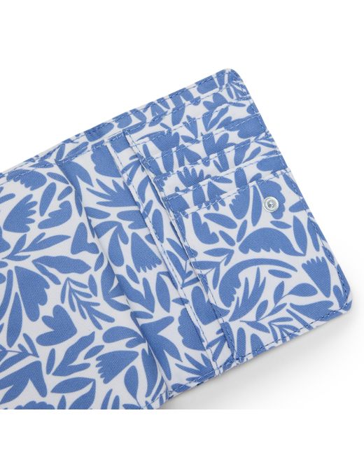 Kipling Blue Wallet & Purses Pixi Summer Bouquet Medium