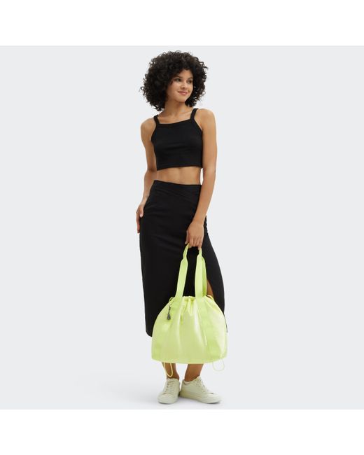 Kipling Yellow Tote Elmar Bright Sun Glam Medium 70% Polyamide, 30% Polyurethane
