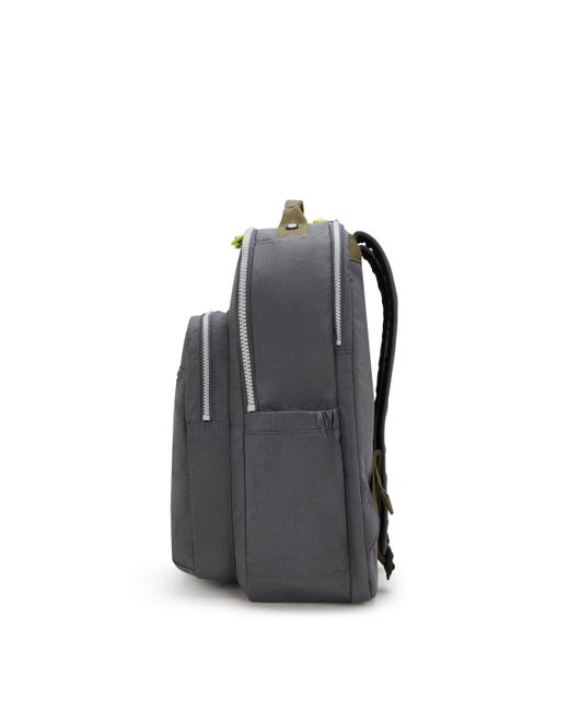 Kipling Black Backpack Seoul Lap Back To Large