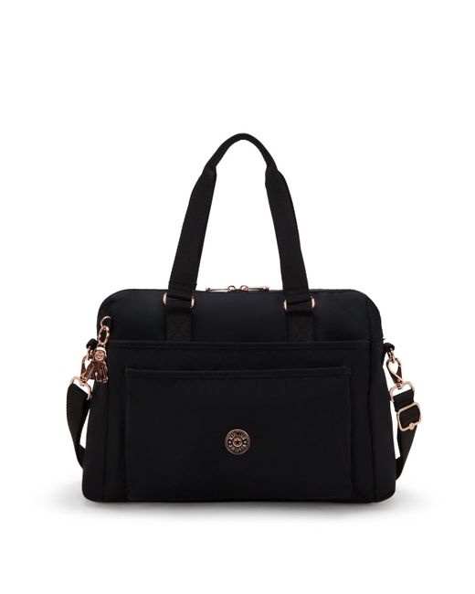 Kipling Black Shoulder Bag Hammy Rose City Large 100% Recycled Polyamide