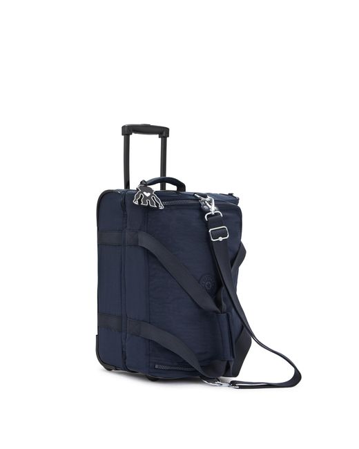 Kipling Blue Small Cabin Wheeled Duffle