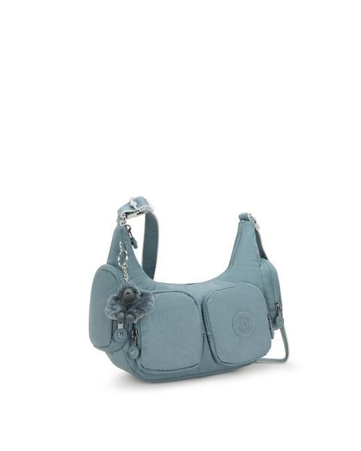 Kipling Blue Crossbody Bag Rikka S Relaxed Grey Small