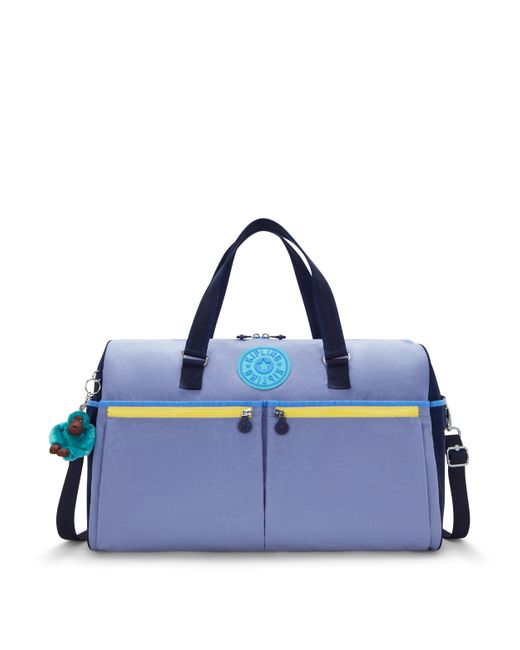 Kipling Blue Weekend Bag Itska Up Slate Cb Travel Large 100% Polyamide