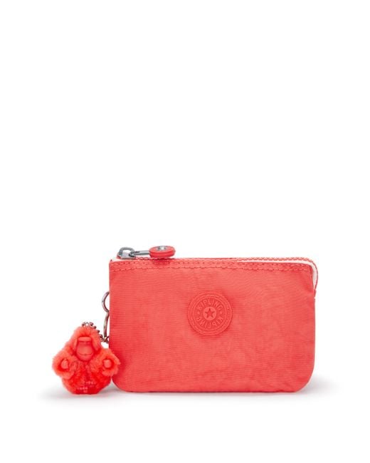 Kipling Red Pouch Creativity S Almost Coral Small