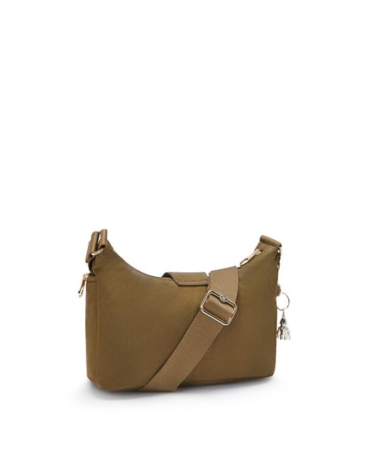 Kipling Metallic Crossbody Bag Sera M Dry Laurel Spice Medium