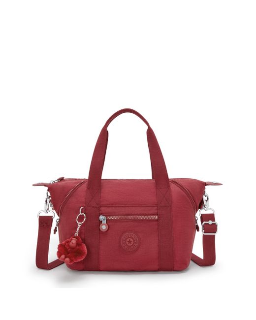 Kipling Red Shoulder Bag Art Mini Resort Pink Small