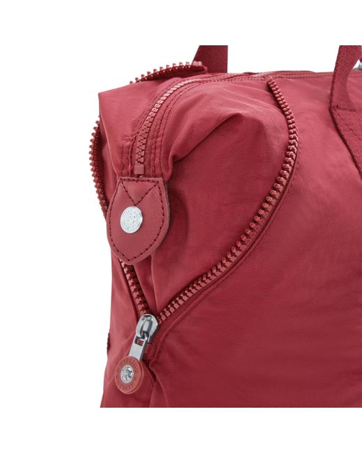 Kipling Red Art Medium 2 Tote Bag
