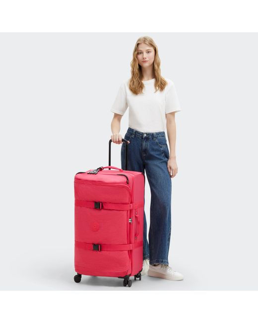 Kipling Wheeled luggage Spontaneous L Resort Pink Large