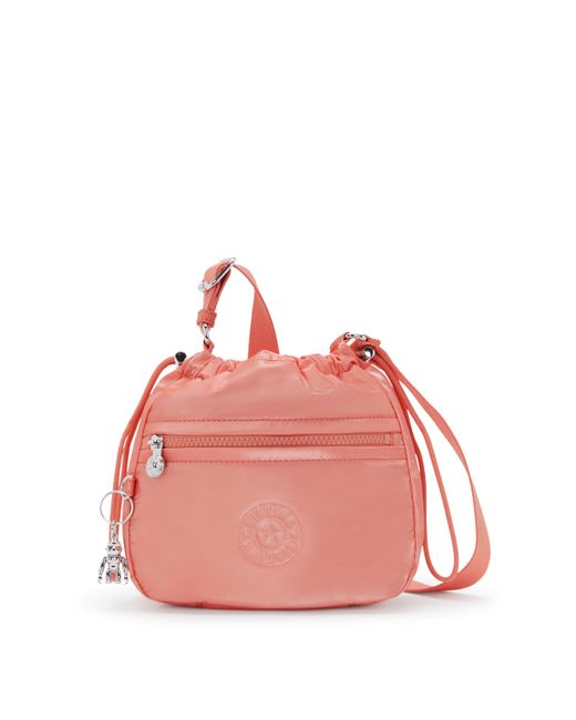 Kipling Pink Crossbody Bag Jamir Peach Glam Small