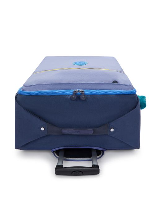 Kipling Blue Wheeled Luggage Darcey L Slate Cb Travel Large 100% Polyamide